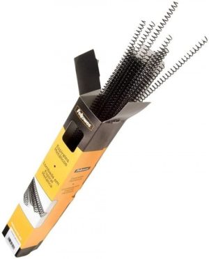 C/25 ESPIRAL METALICA NEGRA 38MM PASO 5:1