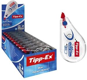 C/10 CINTA CORRECTORA MINI POCKET MOUSE 5MMX6M