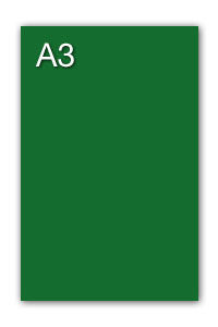 PAQ/50 CARTULINAS IRIS A3 185G. VERDE AMAZONAS