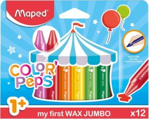 Estuche 12 ceras color'peps jumbo crayon surtidos