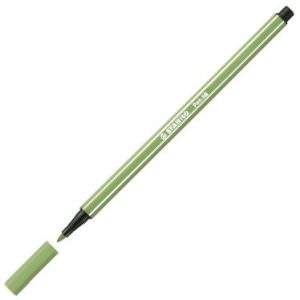 C/10 rotulador stabilo pen 68 verde hoja nº43 punta 1,omm