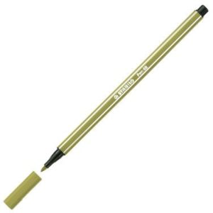 C/10 ROTULADOR STABILO PEN 68 VERDE TIERRA Nº63 PUNTA 1,0MM