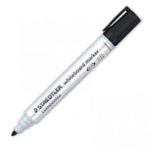 C/10 rotuladores lumocolor whiteboard marker 351 color negro
