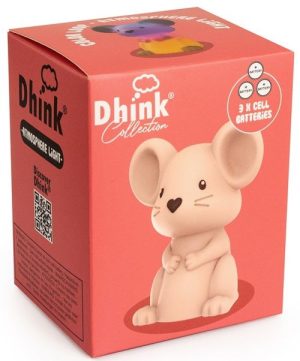 LUZ DE NOCHE MINI DHINK RATON PILAS LR44