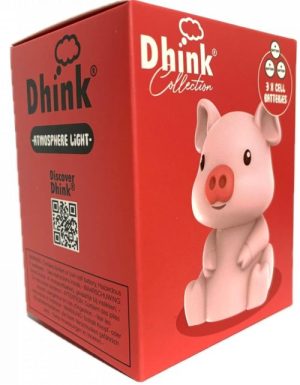 LUZ DE NOCHE MINI DHINK CERDO PILAS LR44