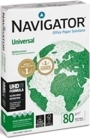 C/5 PAQUETE 500 HOJAS A4 80G NAVIGATOR UNIVERSAL