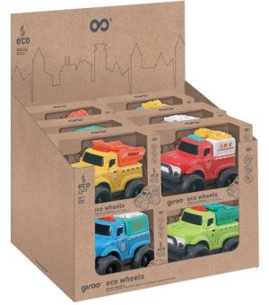 EXP 12 CAMION URBANO ECO 11 CM SURTIDO GIROS