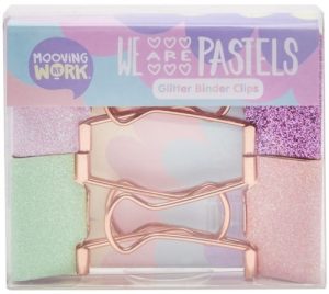 PACK 4 PINZAS PALA PURPURINA PASTEL MAW PASTEL