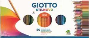 Estuche 50 lapices de colores giotto stilnovo colores surtidos