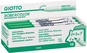 C/12 ROTULADOR ROBERCOLOR VERDE GIOTTO WHITEBOARD MARKER