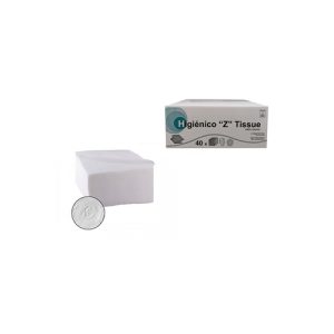 PAQ/200 TOALLAS  PAPEL HIGIENICO CORTADO EN ZIGZAG LAMINADO