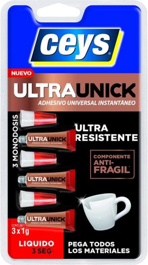 Blister adhesivo universal ultraunick monodosis 3x1g