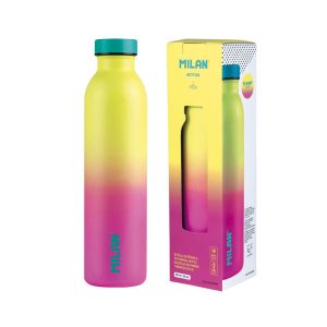 Botella isotermica de acero inoxidable 591ml sunset 26,2x6,85cm