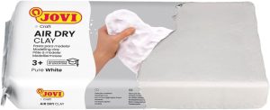 PASTA PARA MODELAR AIR DRY CLAY JOVI 1KG BLANCA