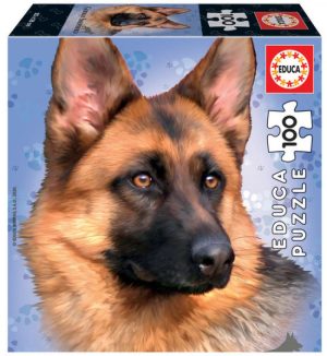 GERMAN SHEPHERD PUZZLE 100 PIEZAS