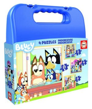 MALETA PUZZLES PROGRESIVOS BLUEY