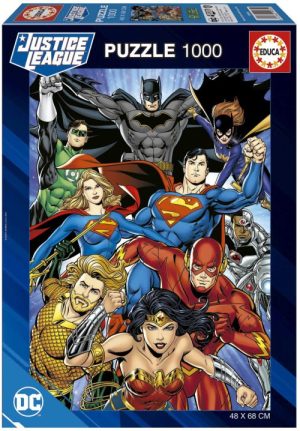 PUZZLE 1000 PIEZAS JUSTICE LEAGUE DC COMIC