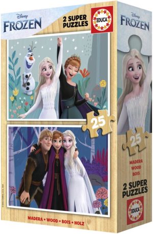 PUZZLE 2X25 PIEZZAS FROZEN