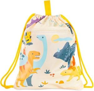 SACO PLANO INFANTIL IMPERMEABLE PARA NIÑOS JURASSIC