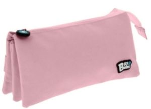 PORTATODO TRIPLE BITS &BOBS ROSA SOFT 23X10X10 CM