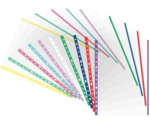 BOLSA 25 FUNDAS Fº MULTITALADRO PP CON INDICADOR COLOR SURT