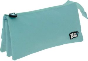 PORTATODO TRIPLE BITS &BOBS AZUL CLARO 23X10X10 CM