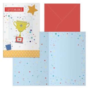 Pack 6 tarjetas felicitación. Modelo día madre-winner