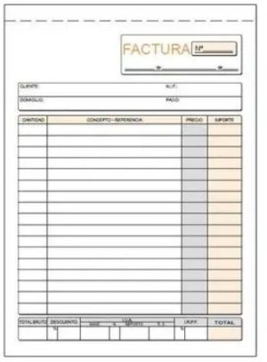 PAQ/10 TALONARIOS MULTIUSOS 1/8 NATURAL DUPLICADO AUTOCOP.