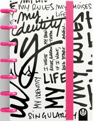 CUADERNO INGENIOX MINI 80H DOTS MY LIFE ROSA