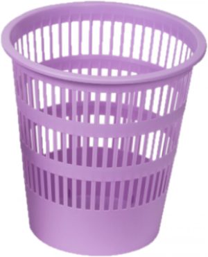 PAPELERA VIOLETA PASTEL