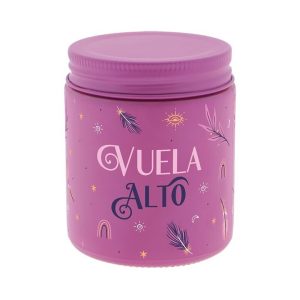 VELA AROMATICA SCENTED CANDLE PURPLE VUELA ALTO