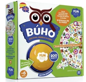 PUZZLE BOTON BUHO 200 PALABRAS
