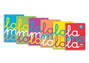 PACK 6 CUADERNO ESPIRAL Fº 80H 90G 4MM CUADROVIA PP SURTIDO