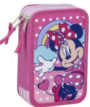 PLUMIER TRIPLE MINNIE CON ACCESORIOS GIOTTO