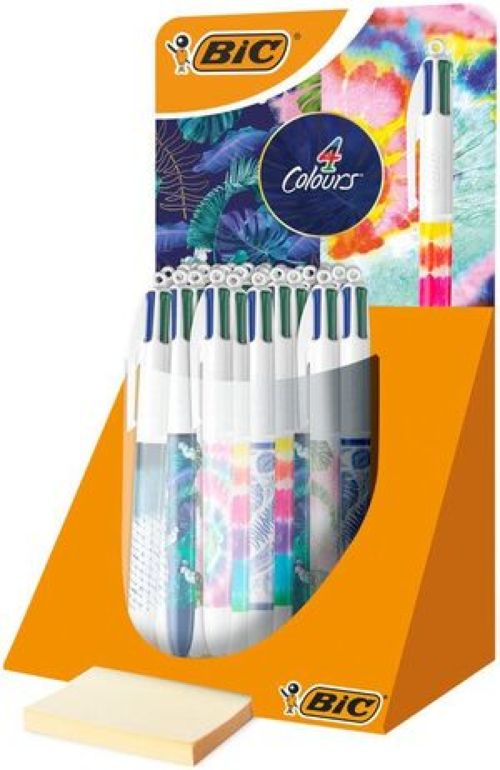 Exp 30 boligrafos 4 colores decorados punta 1mm