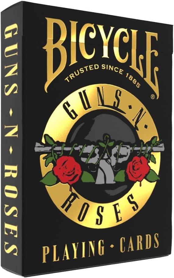 BARAJA TEMATICA GUNS N`ROSES BY BICYCLE