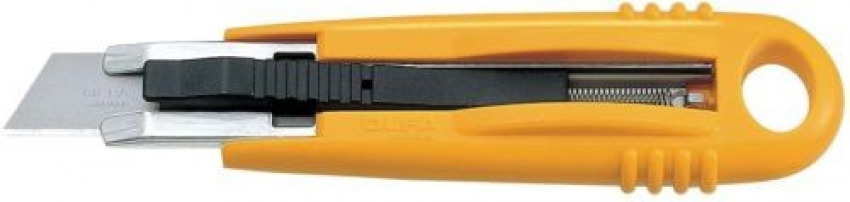 Cutter de seguridad olfa sk-4 cuchilla de 18mm con guia metálica