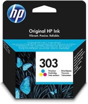 CARTUCHO TINTA ORIGINAL HP 303 TRICOLOR T6N01AE