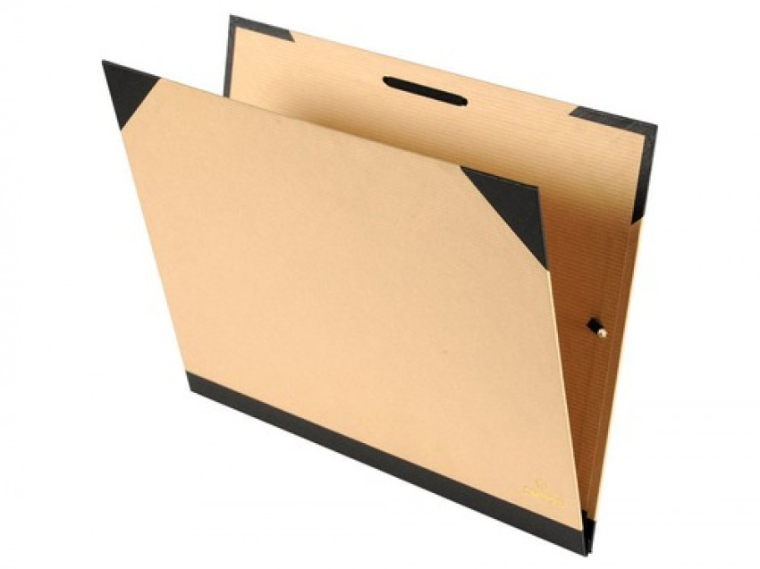 CARPETA DIBUJO TENDENCE KRAFT 52X72CM CIERRE GOMAS CANSON