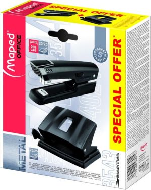 KIT DE GRAPADO ESSENTIALS METAL GRAPADORA+TALADRO 20H
