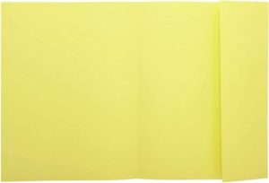 C/100 SUBCARPETAS A4 160G 1 SOLAPA COLOR AMARILLO CANARIO