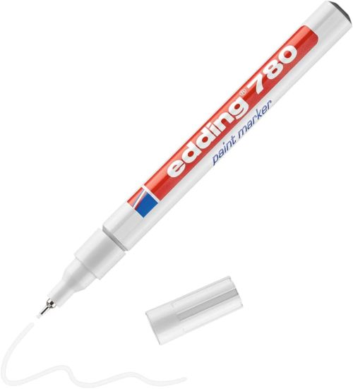 C/10 ROTULADOR EDDING 780 BLANCO 49