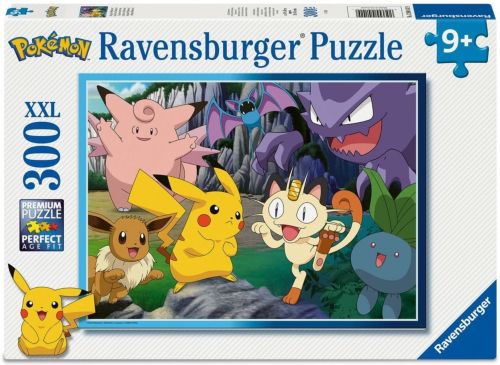 PUZZLE 2D 300 PIEZZAS ATRAPA LOS POKEMON RAVENSBURGER