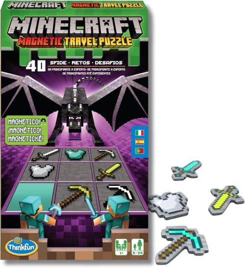 JUEGO DE MESA MINECRAFT MAGNETIC TRAVEL PUZZLE RAVENSBURGER
