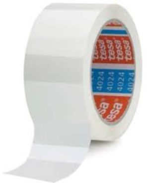 Pack 6 rollos cinta embalaje blanco polipropileno 4089 66mx50mm