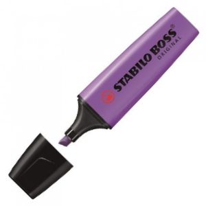 C/10 marcador fluorescente lavanda stabilo boss 70/55