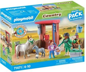 VETERINARIA DE GRANJA PLAYMOBIL