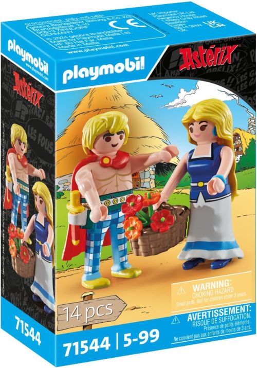 ASTERIX TRAGICOMIX Y FALBALA PLAYMOBIL