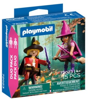 DUO PACK BRUJA Y MAGO PLAYMOBIL