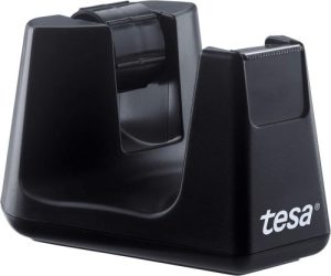 PORTARROLLOS SOBREMESA EASY CUT SMART NEGRO ROLLO 33M TESA